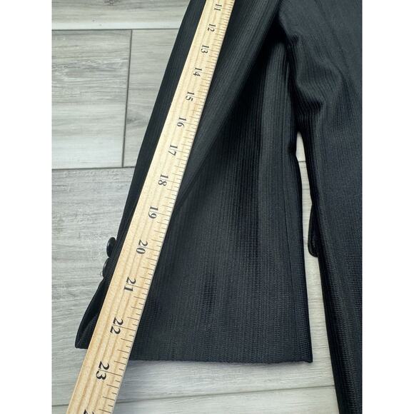 Vintage Laredo Cowboy Western Suit Blazer Jacket 44L & Pants 36 x‎ 28 BLACK USA - Picture 10 of 15